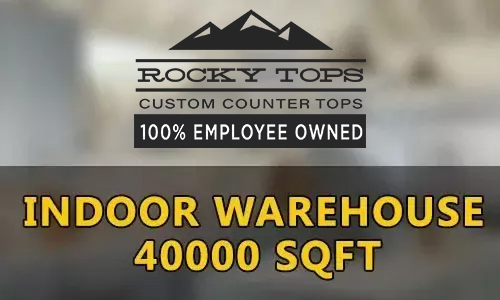 Rocky Tops Custom Countertops Indoor Warehouse